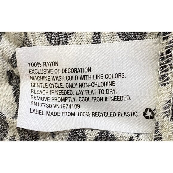 KNOX ROSE Women Maxi Dress Long Sleeve Sz S Cream Gray Cottagecore Boho 59-5 - Picture 15 of 15